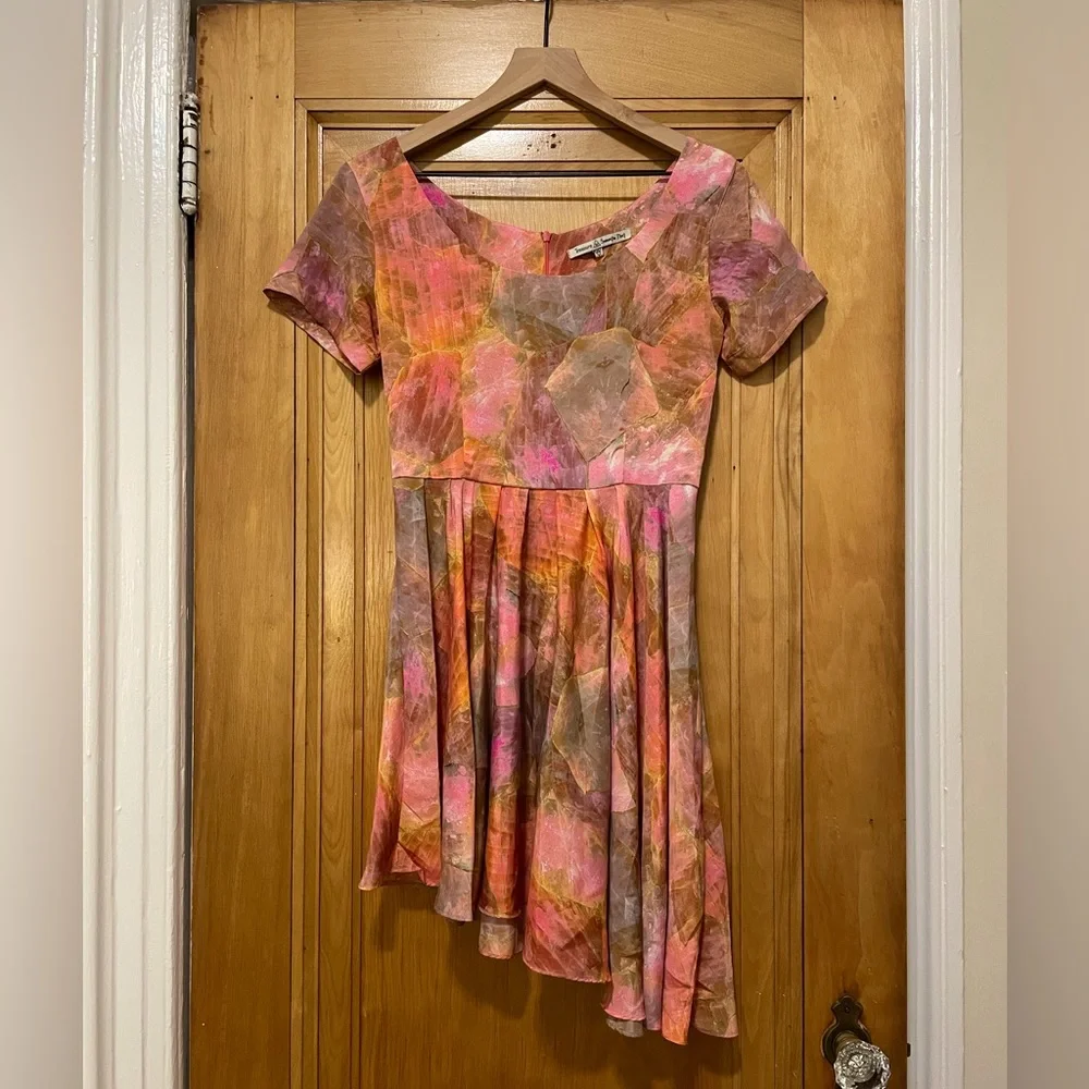 Samantha Pleet Asymmetrical Dress - Picture 1 of 5